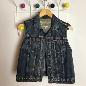 Madewell denim vest